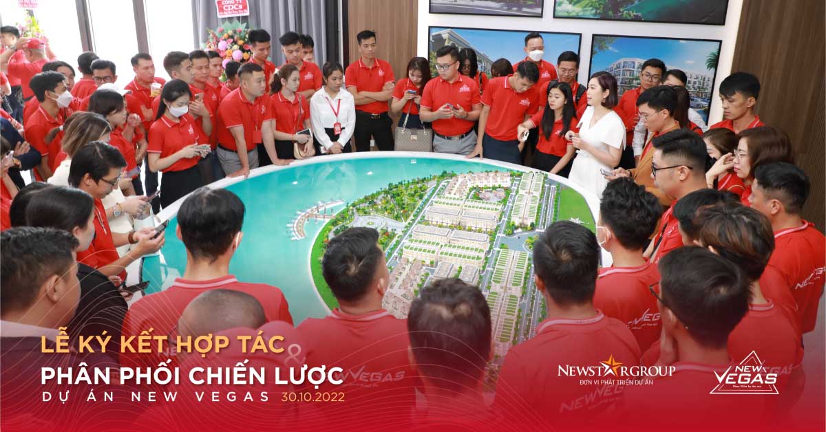 NewstarHomes Ký Kết Hợp Tác Đại Lý Chiến Lược Phân Phối Dự Án New Vegas